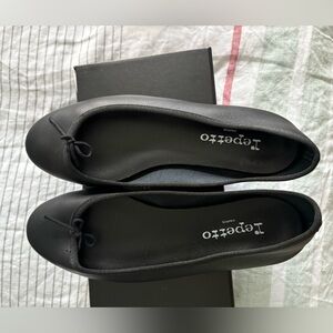 38.5 Repetto Lili Ballerina Flats - Black